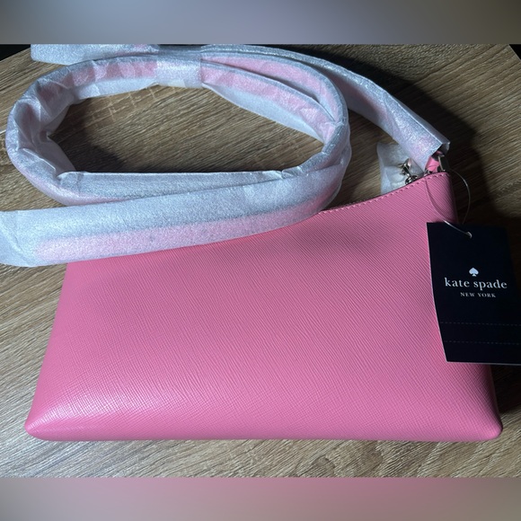 NWT MSRP $259 kate spade Sadie Small Crossbody Bag in Blossom Pink - Picture 4 of 6